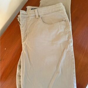 Charter Club Tan Skinny Pants Cotton Blend